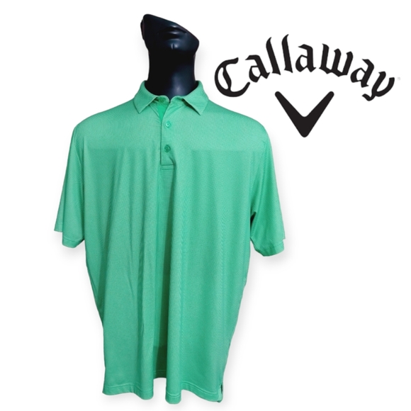 Callaway Opti-Dri Men's XL Short Sleeve Polo Shirt - Picture 1 of 3